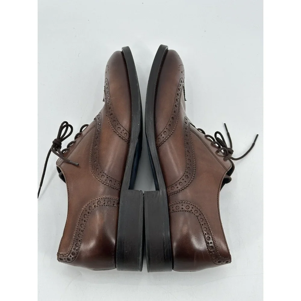 TO BOOT NEW YORK Bello Leather Brogue Oxfords Men's (Size 9 M)‎ Brown